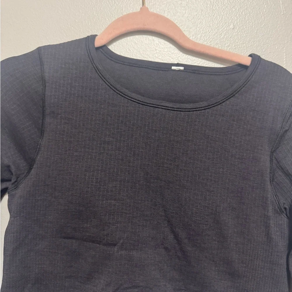 Lululemon Ebb to Street Black Long Sleeve